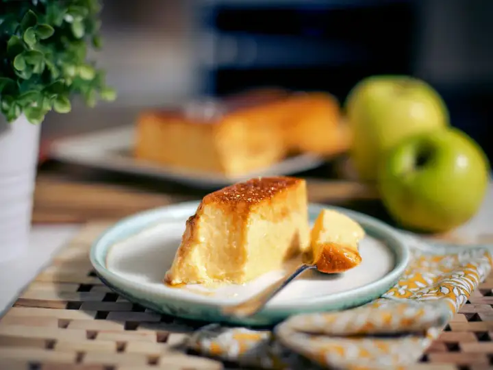 Flan de manzana perfecto - Consigue una textura increíble